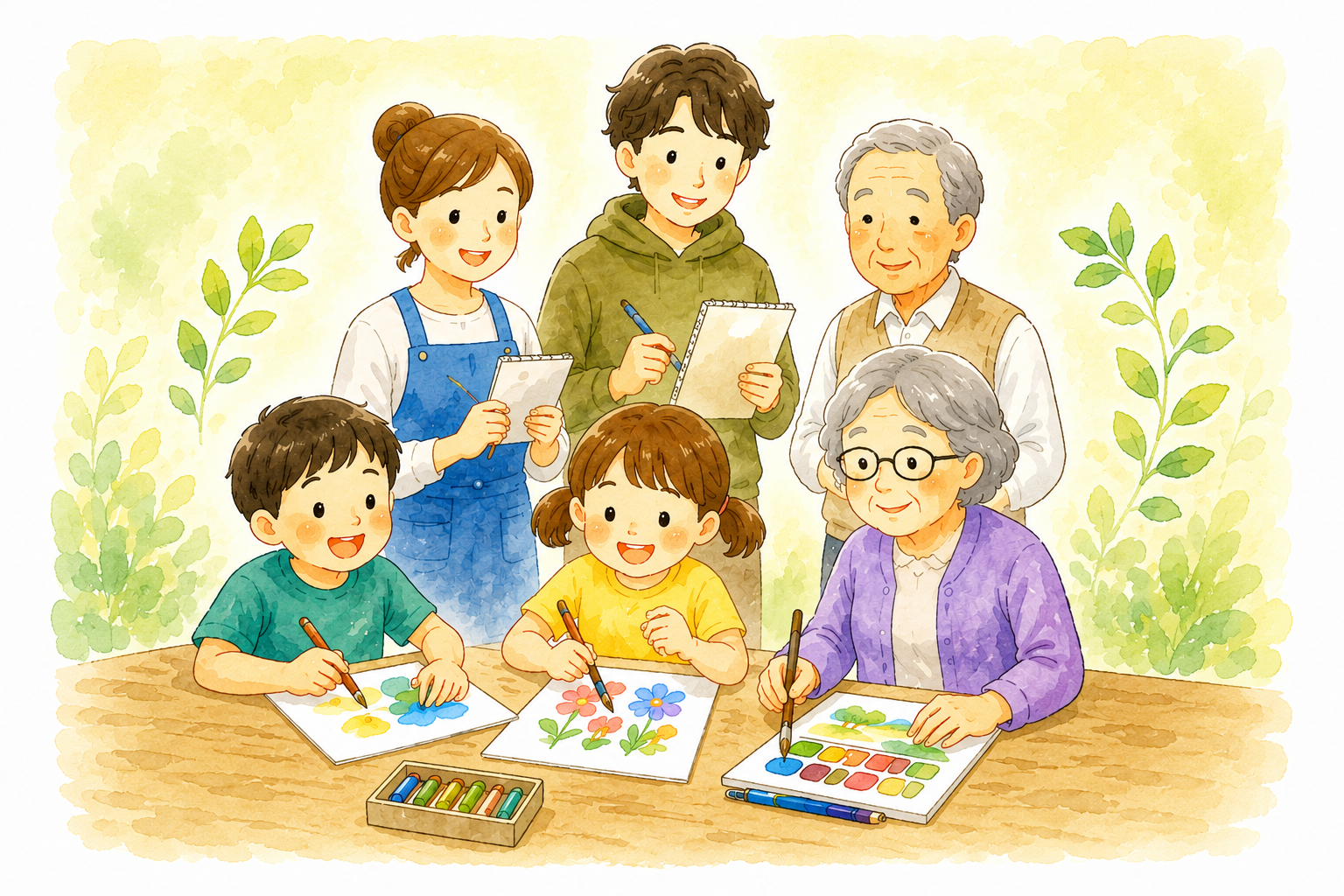 子どもから高齢者まで