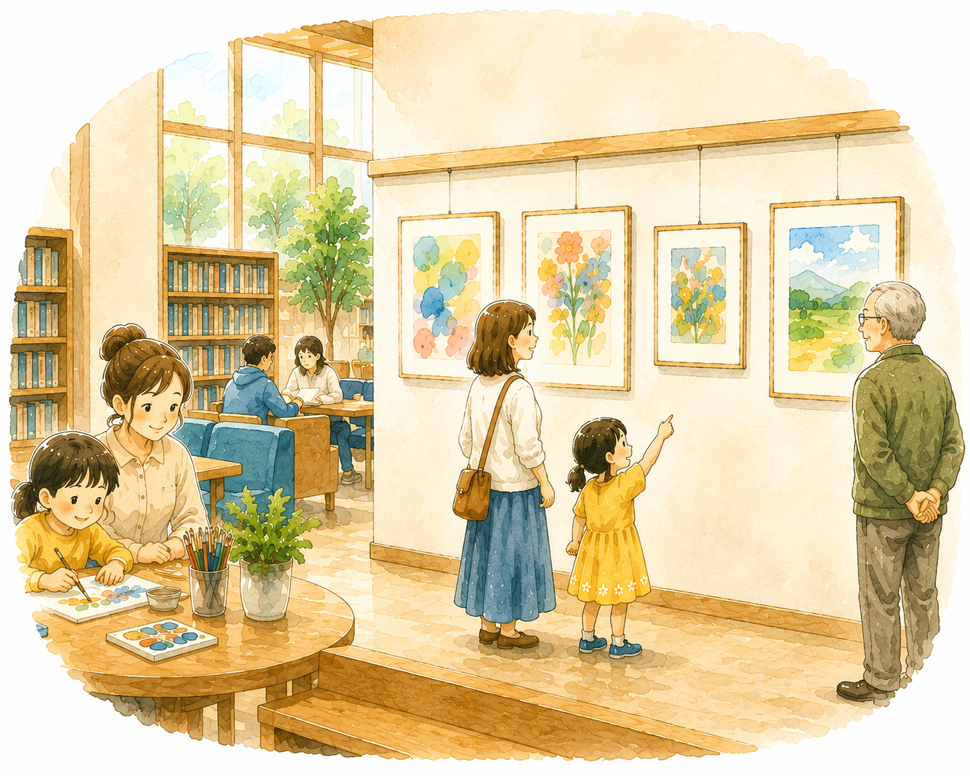 地域に彩りを
